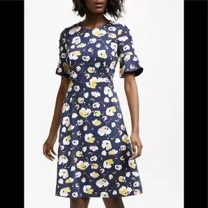 smock jersey dress Noble Smock Dress in Navy Navy / 3X main image 0